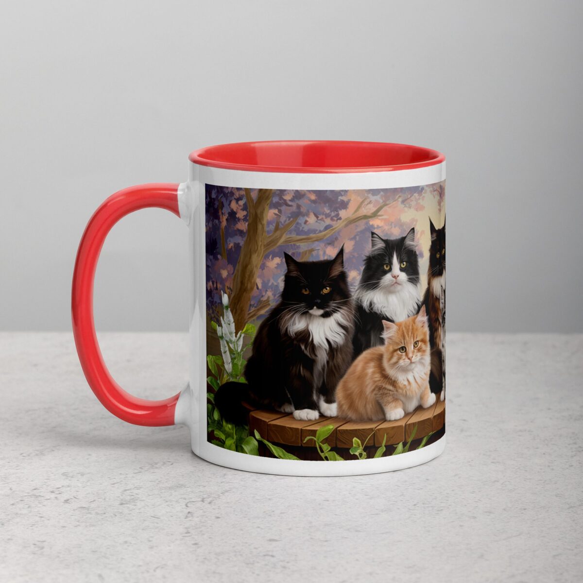 Pretty Cats Coffee Mug & Tea Cup - Image 8