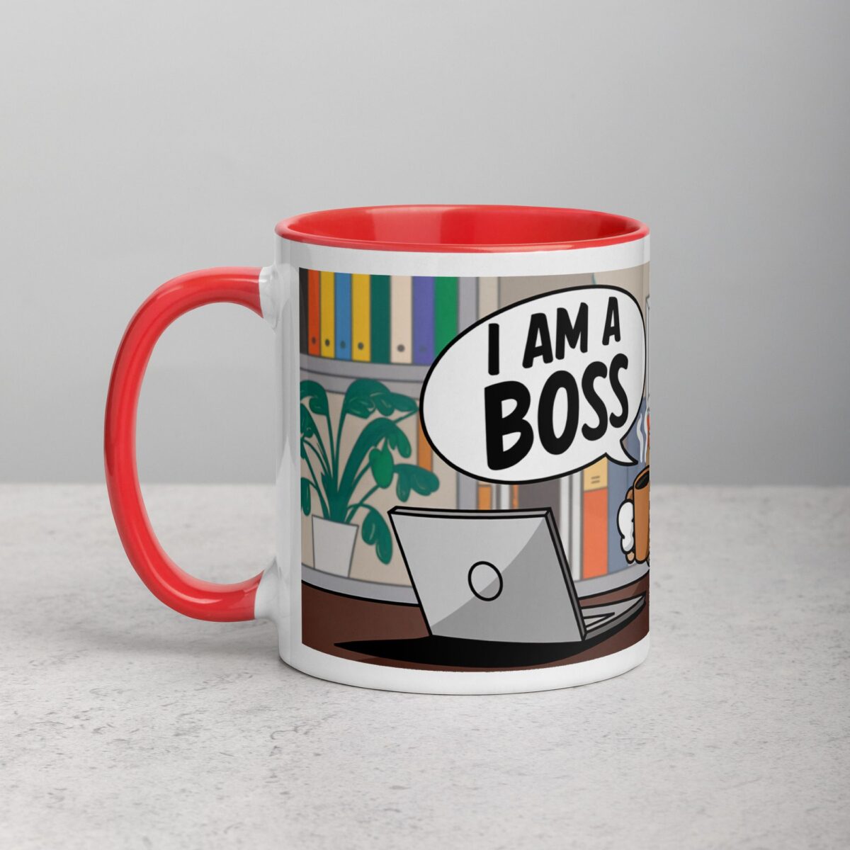 Cat I am a Boss Coffee Mug & Tea Cup - Image 8
