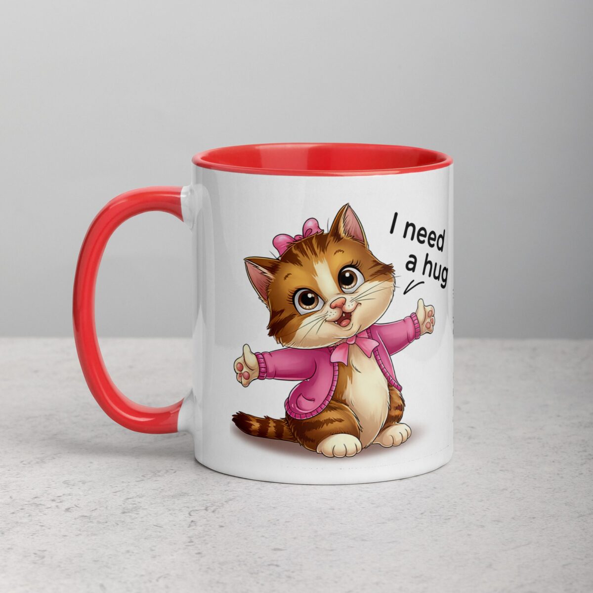 I Need a Hug Cat Coffee Mug & Tea Cup - Image 8