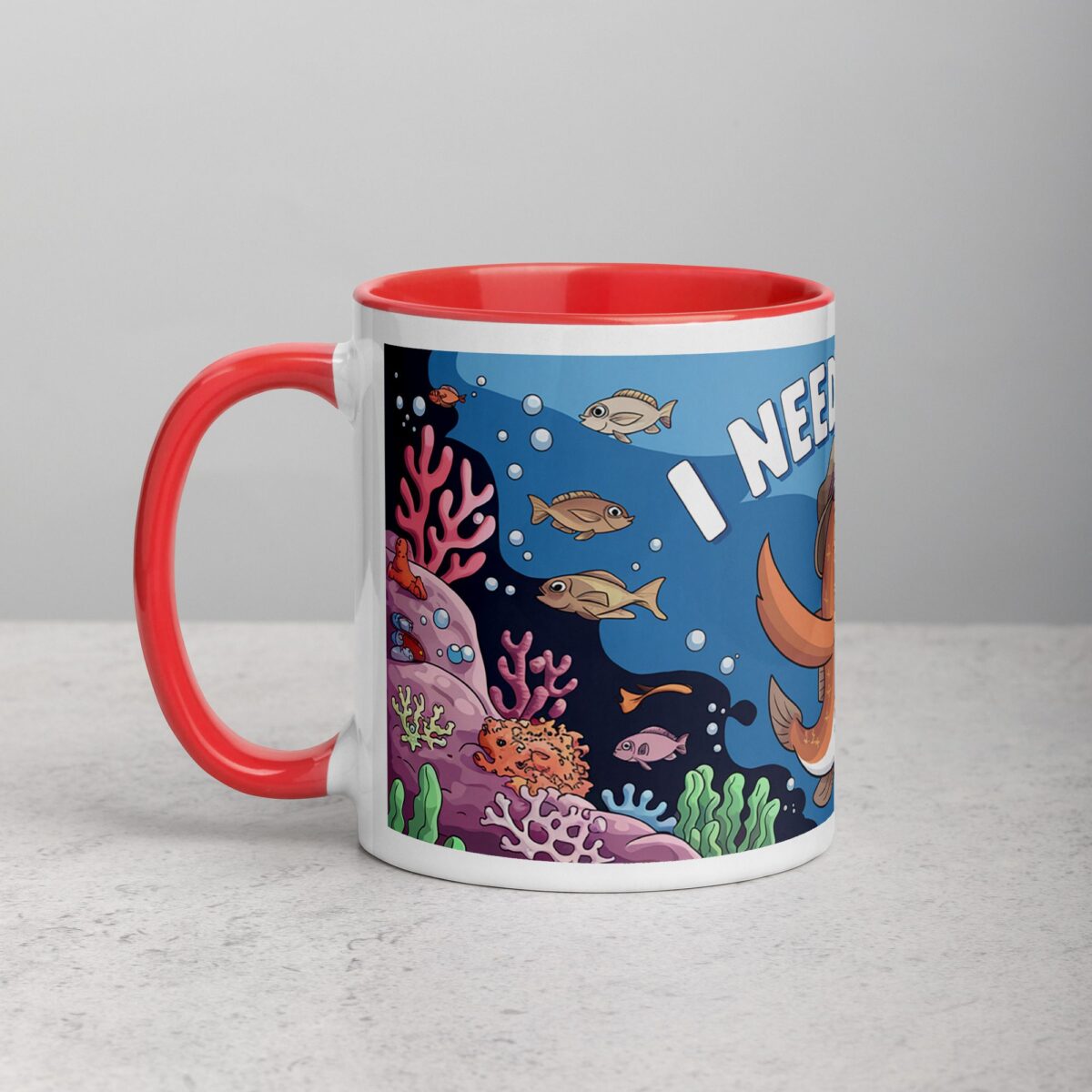 I Need a Hug Fish Coffee Mug & Tea Cup - Image 8