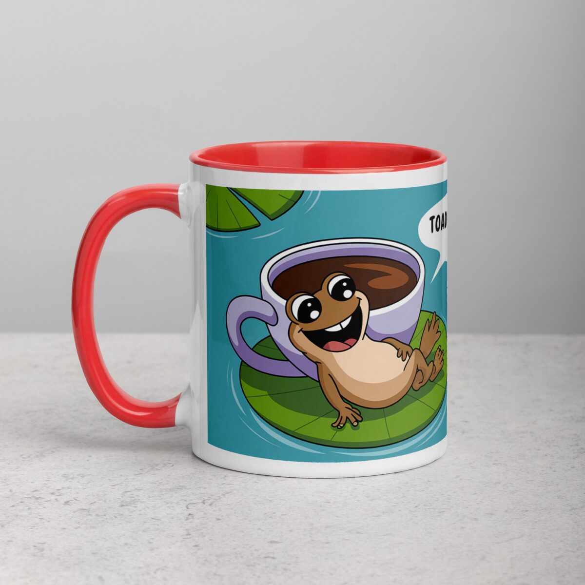 Toad-ally Addicted to Coffee Mug - Image 8