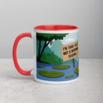 I’m Toad-ally Not a Morning Person Coffee Mug & Tea Cup - Image 8