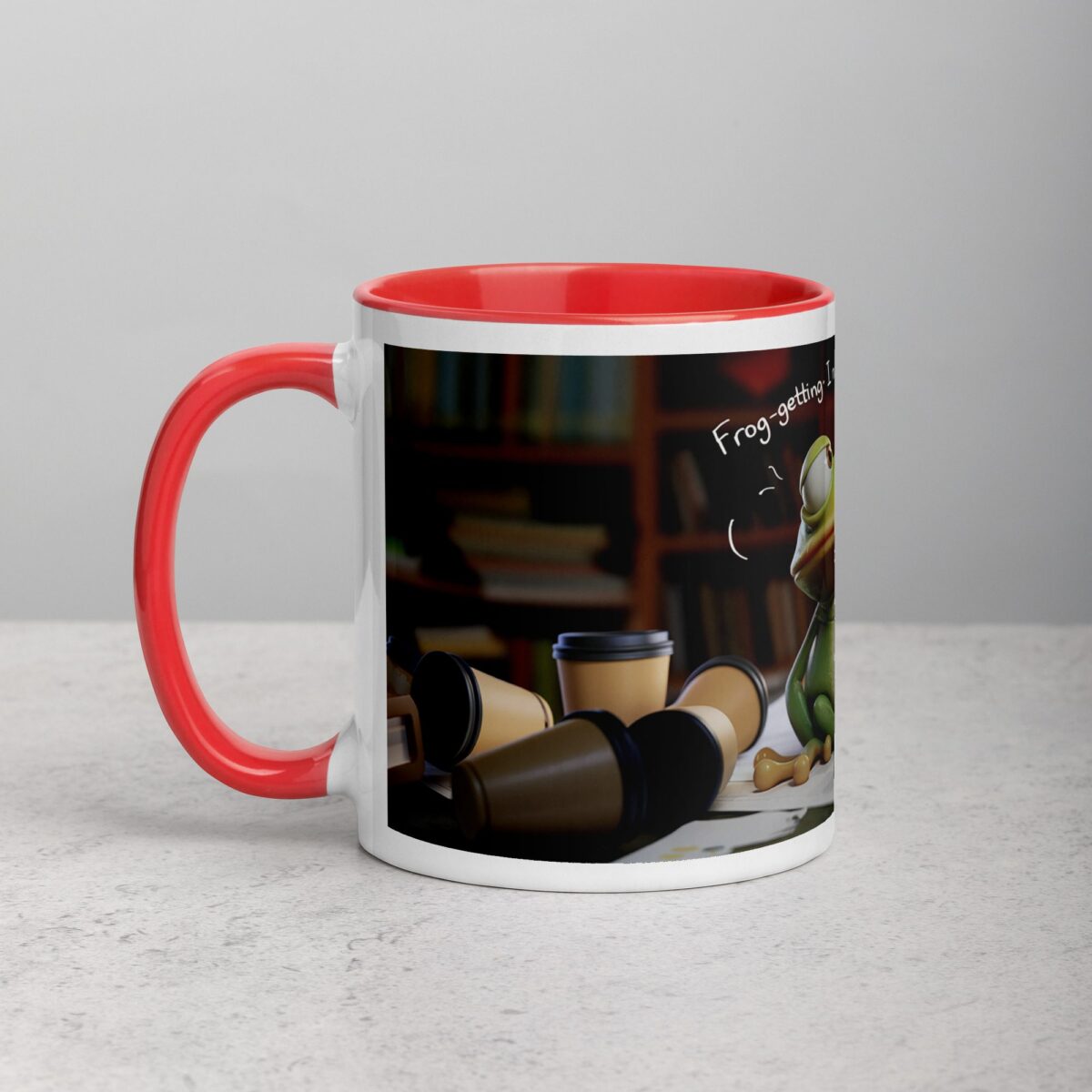 Frog-Getting I Need More Coffee Mug - Image 8
