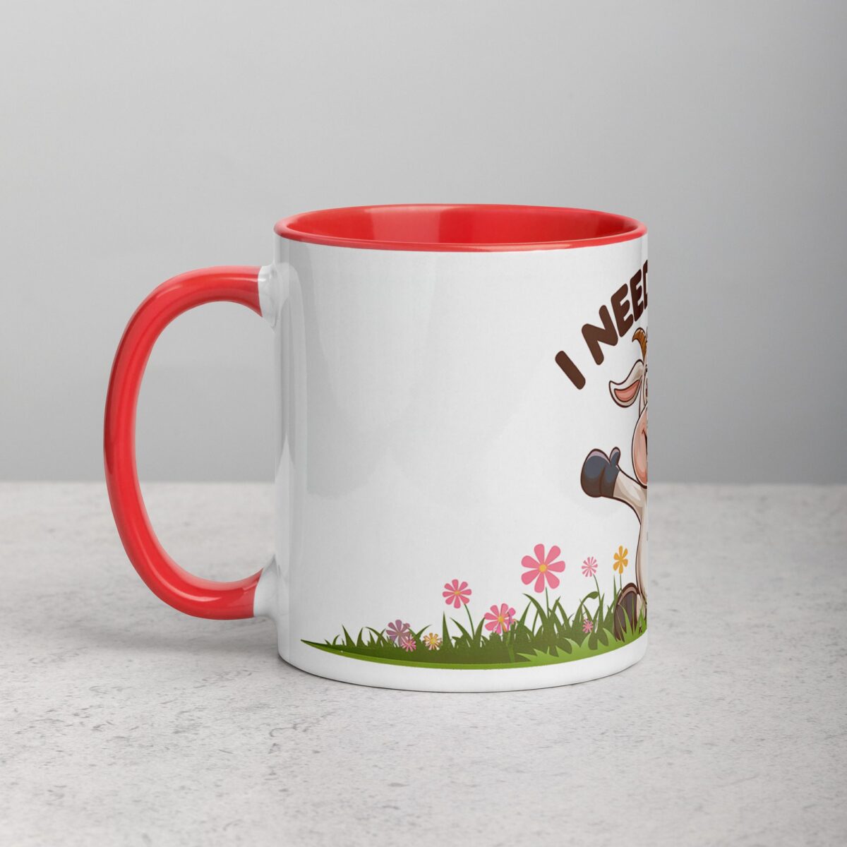 I Need a Hug Goat Coffee Mug & Tea Cup - Image 8