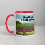 Hay There I Need a Coffee Horse Mug - Image 8