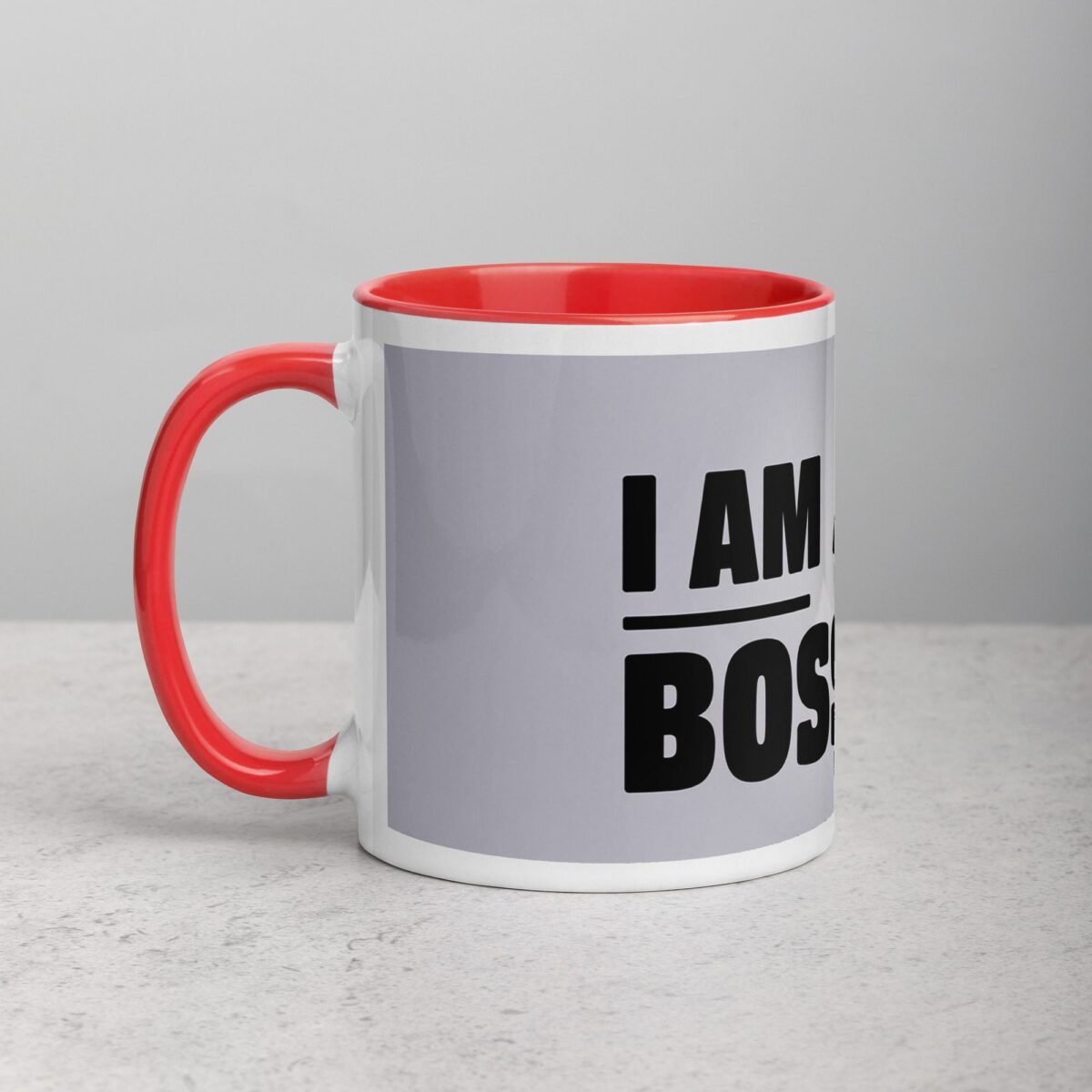 I am a Boss Goat Coffee Mug & Tea Cup - Image 8