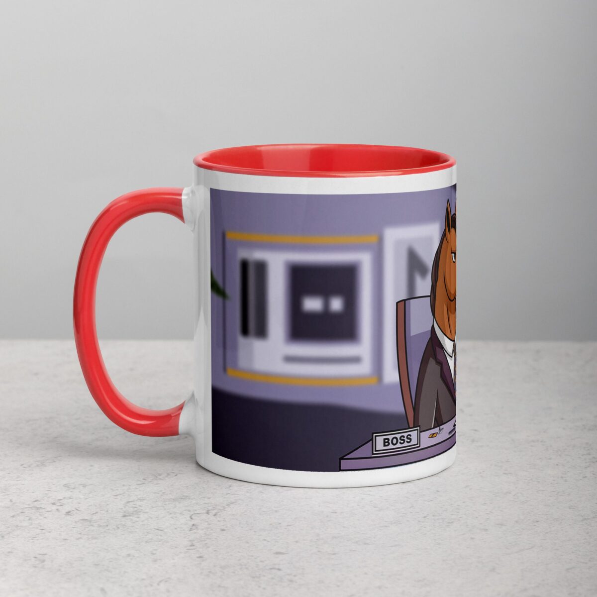 I am a Boss Horse Coffee Mug & Tea Cup - Image 8