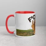 Middle Finger Lion Coffee Mug & Tea Cup - Image 8