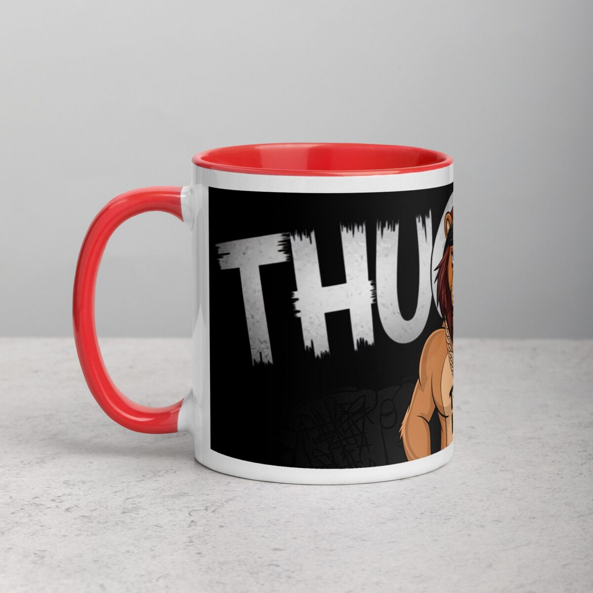 Thug Life Lion Coffee Mug & Tea Cup - Image 8