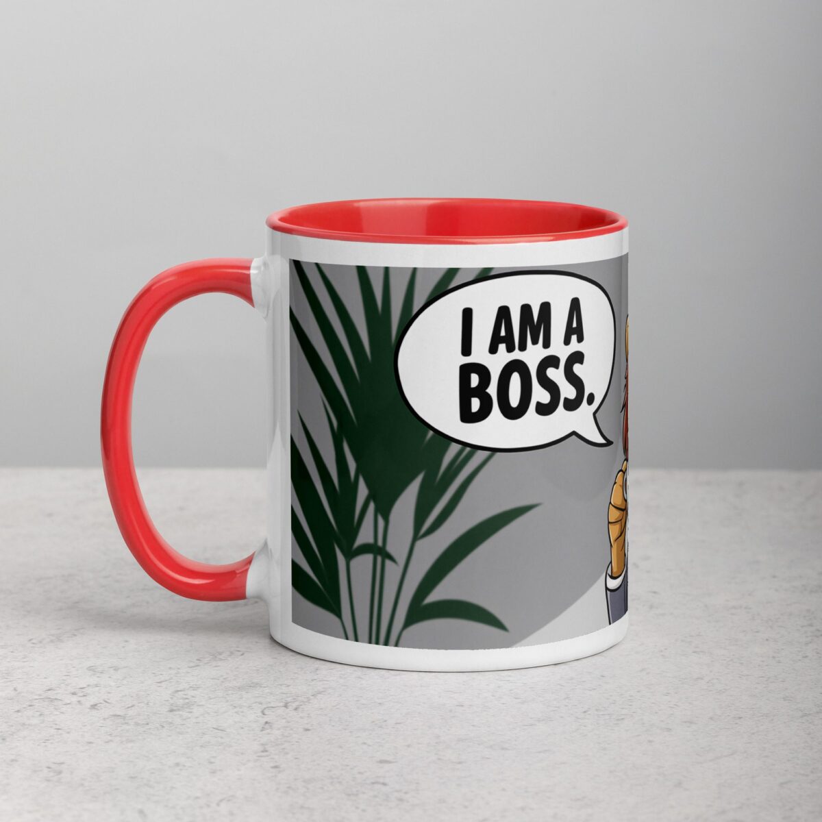 I am a Boss Lion Coffee Mug & Tea Cup - Image 8