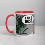 I am a Boss Lion Coffee Mug & Tea Cup - Image 8