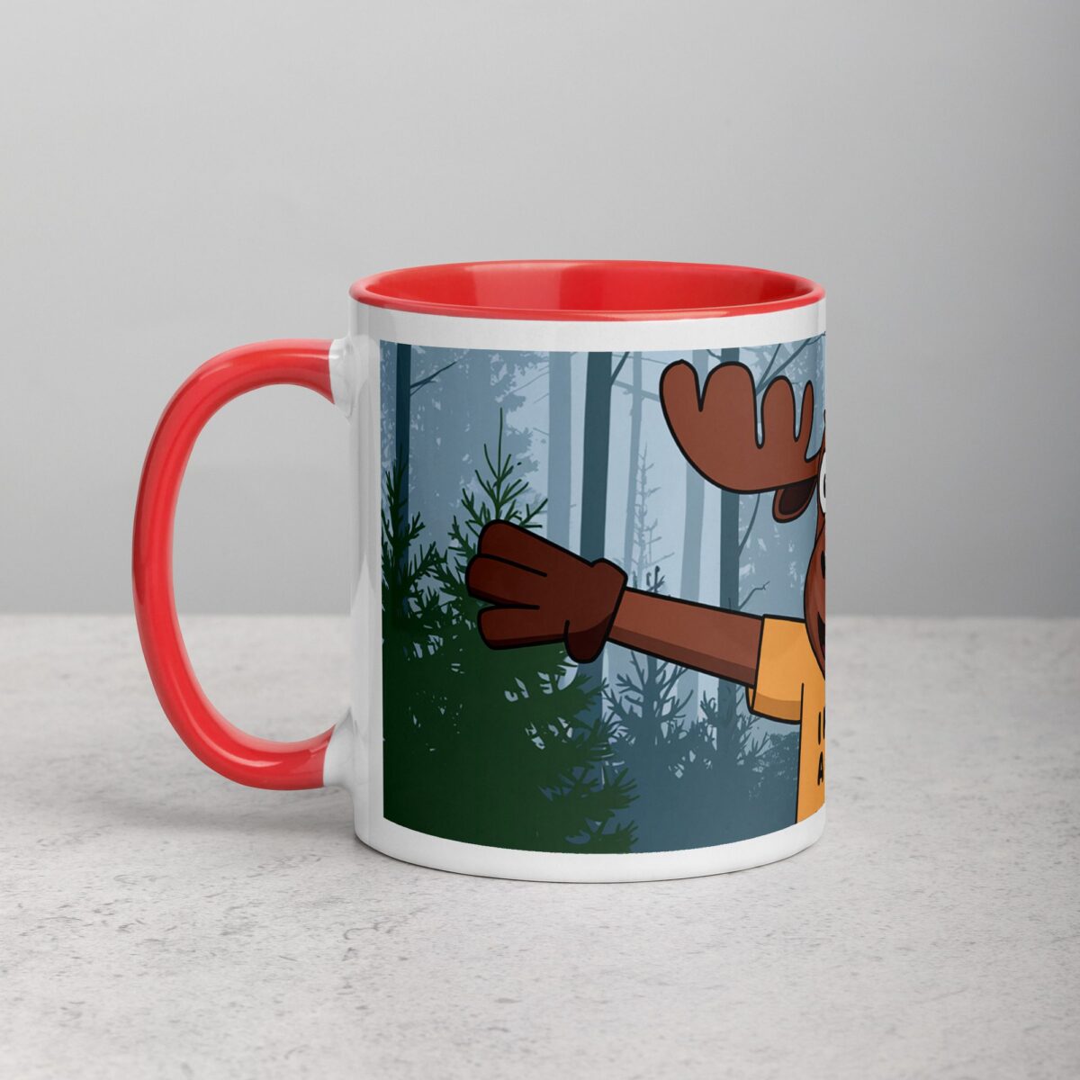 I Need a Hug Moose Coffee Mug & Tea Cup - Image 8