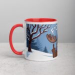 Middle Finger Moose Coffee Mug & Tea Cup - Image 8