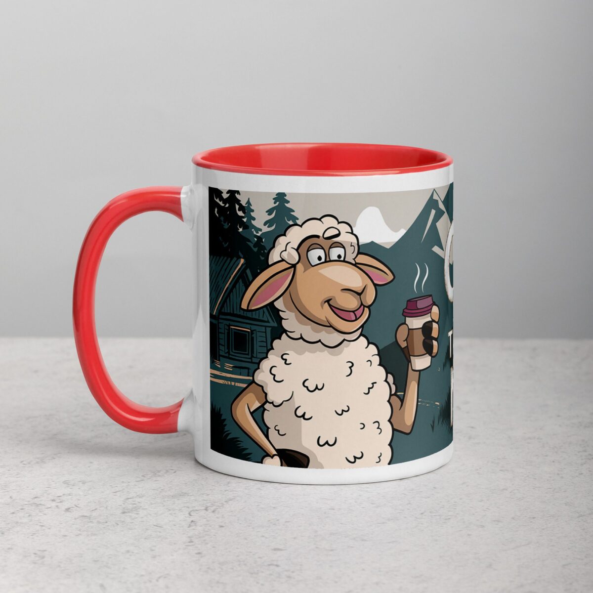 Coffee: The Baaaah-d Necessity Sheep Mug - Image 8