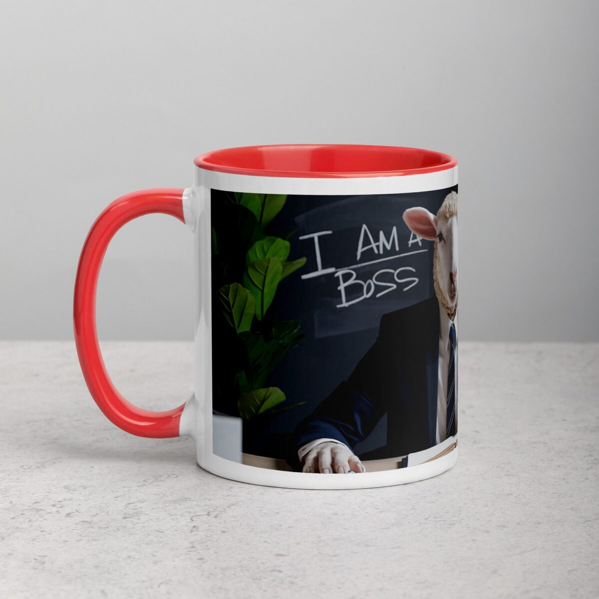 I am a Boss Sheep Coffee Mug & Tea Cup - Image 8