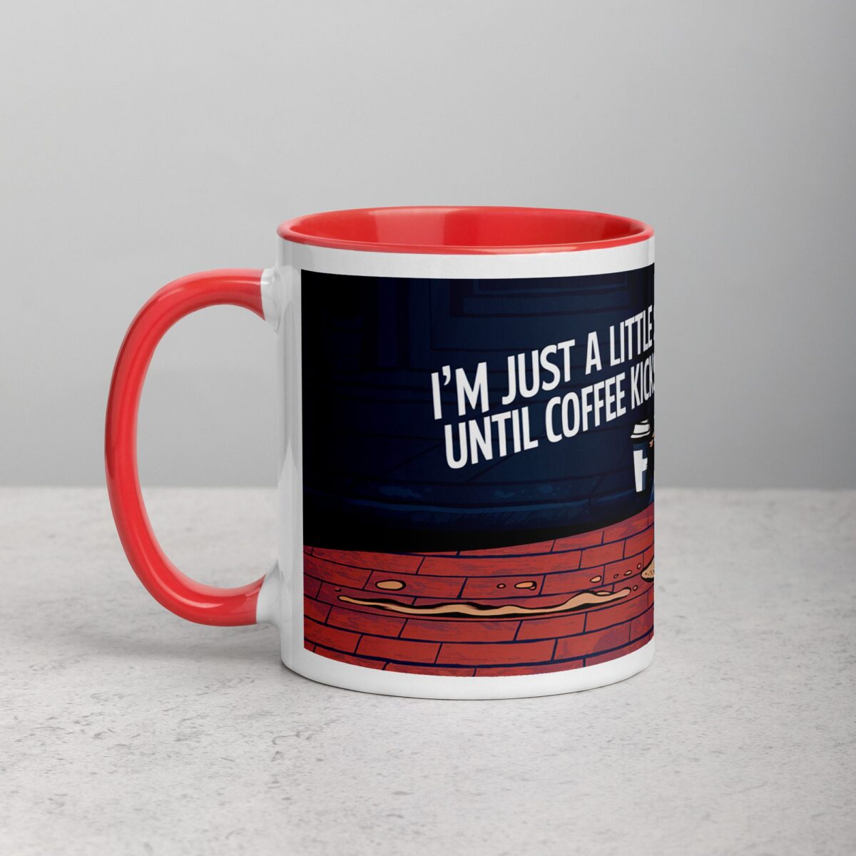 I’m Just a Little Slow Until Coffee Kicks In Snail Mug - Image 8