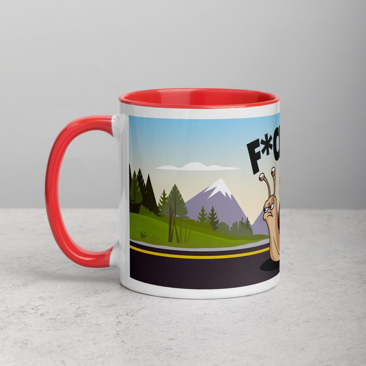 F-Off Snail Coffee Mug & Tea Cup - Image 8