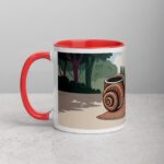 Shell Yeah, I Need Coffee! Snail Mug - Image 8