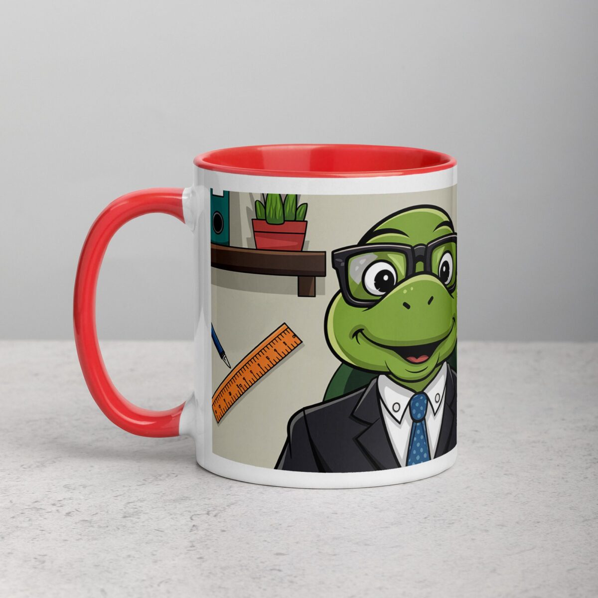 I am a Boss Turtle Coffee Mug & Tea Cup - Image 8
