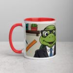 I am a Boss Turtle Coffee Mug & Tea Cup - Image 8