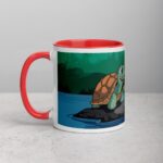 Caffeine Makes Me Come Out of My Shell Turtle Mug - Image 8