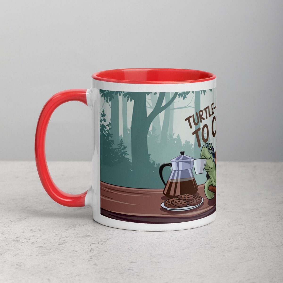Turtle-ly Addicted to Coffee Mug - Image 8