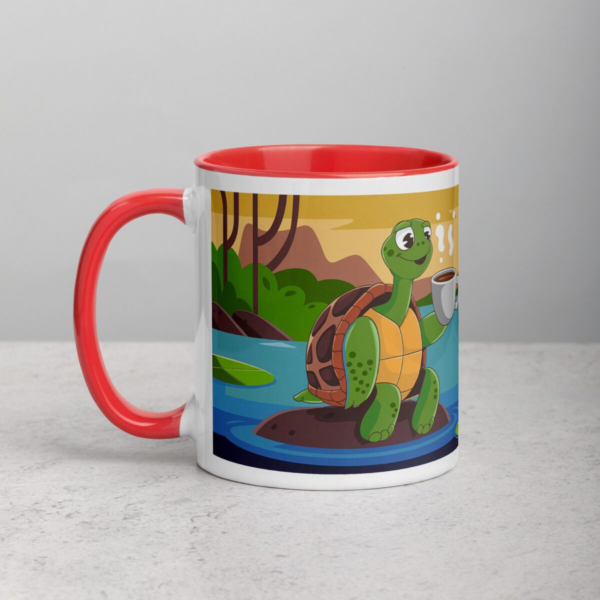 Espresso Yourself, Don’t Be Shellfish! Turtle Coffee Mug - Image 8