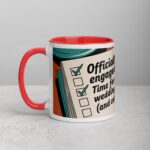 Officially Engaged, Time for Wedding Planning (And Coffee) Mug - Image 8