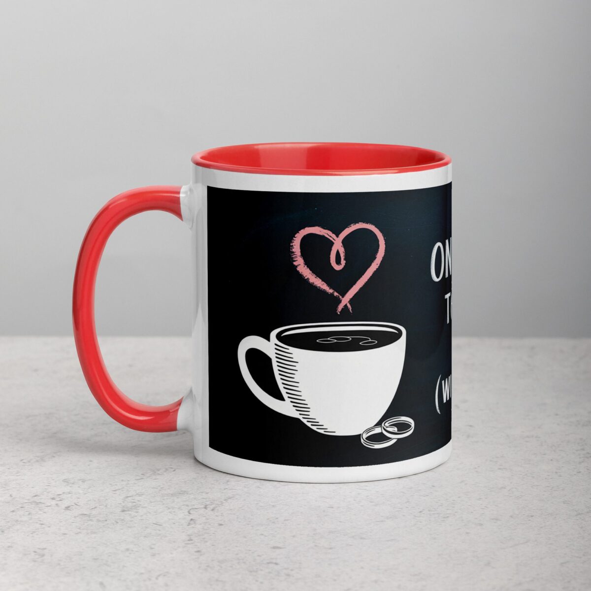 One Step Closer to ‘I Do’ (With Coffee in Hand) Mug - Image 8