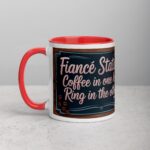 Fiancé Status: Coffee in One Hand, Ring in the Other Mug - Image 8