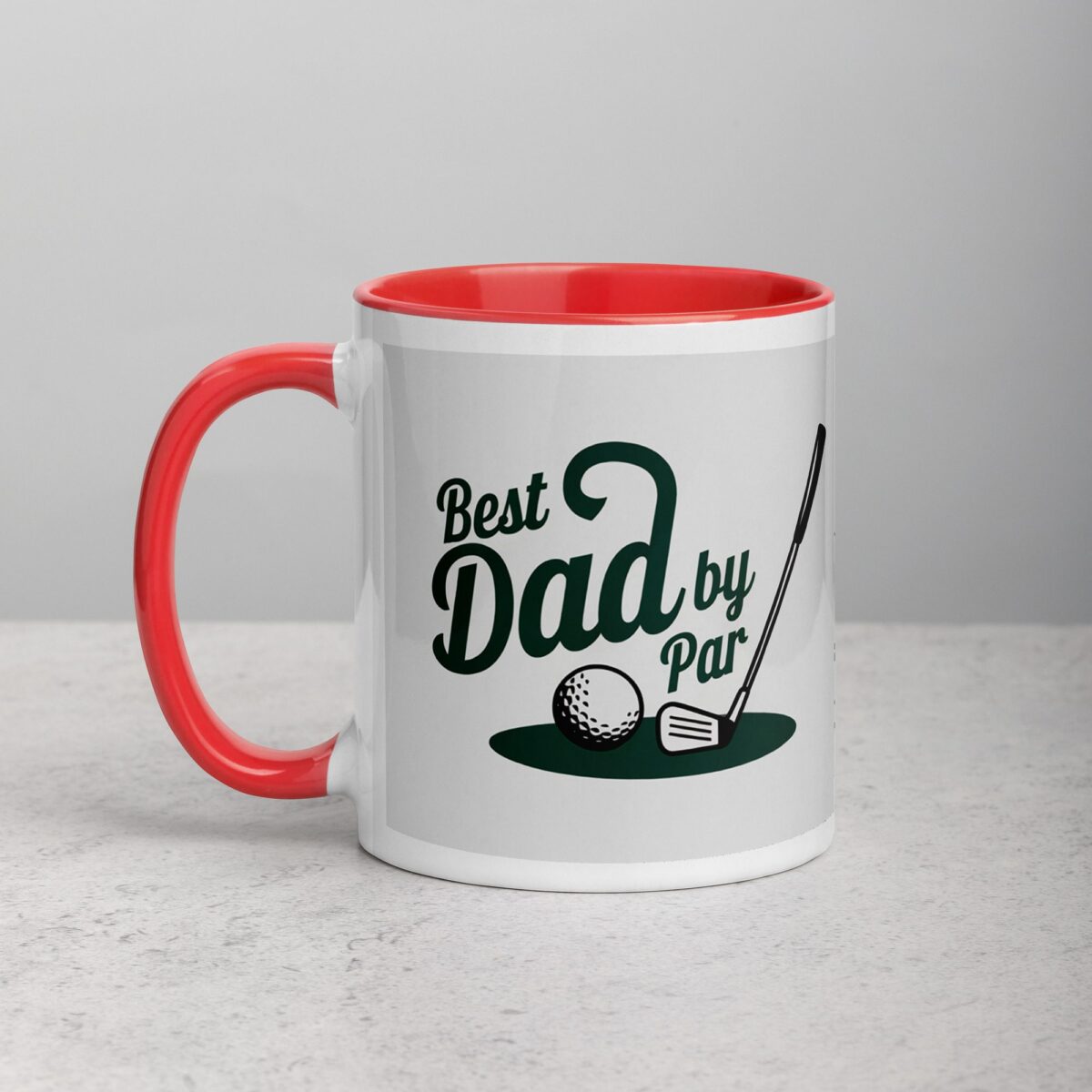 Best Dad By Par Golf Coffee Mug - Image 8