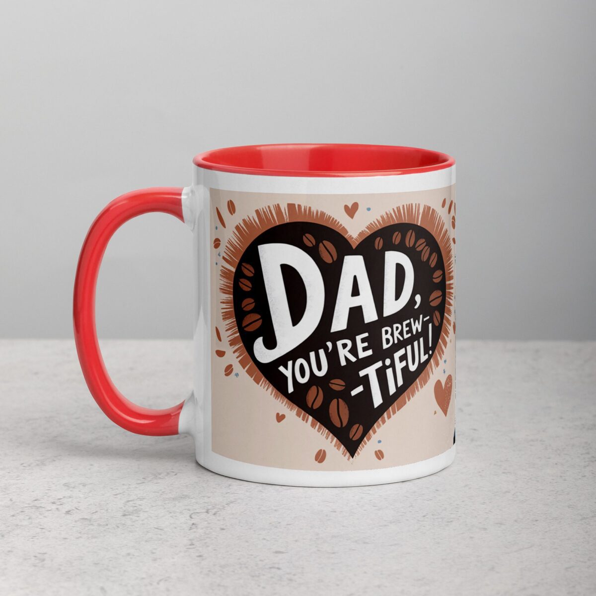 Dad, You’re Brew-tiful! Coffee Mug - Image 8