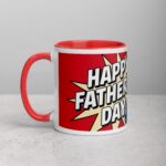 Happy Fathers Day Superhero Coffee Mug - Image 8