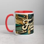 Happy Fathers Day Retro Coffee Mug - Image 8