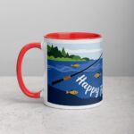 Happy Fathers Day Fishing Coffee Mug - Image 8