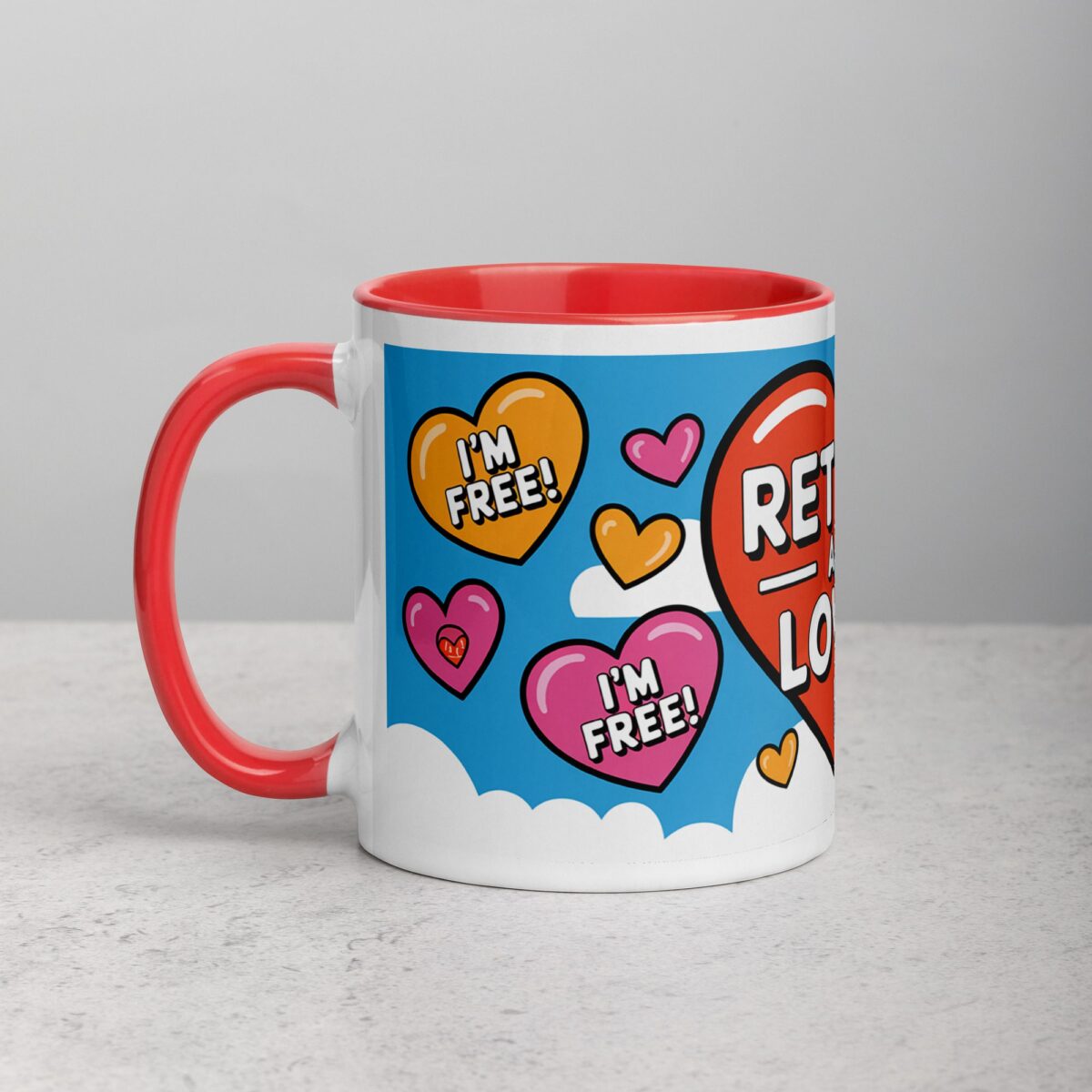 Retired and Lovin' It Coffee Mug & Tea Cup - Image 8