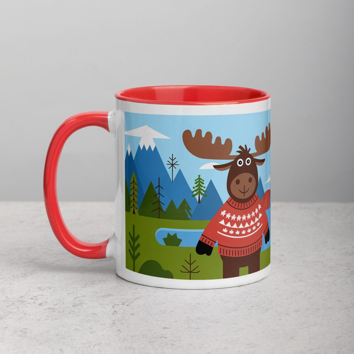 Beaver & Moose Spirit of Canada Day Mug - Image 8