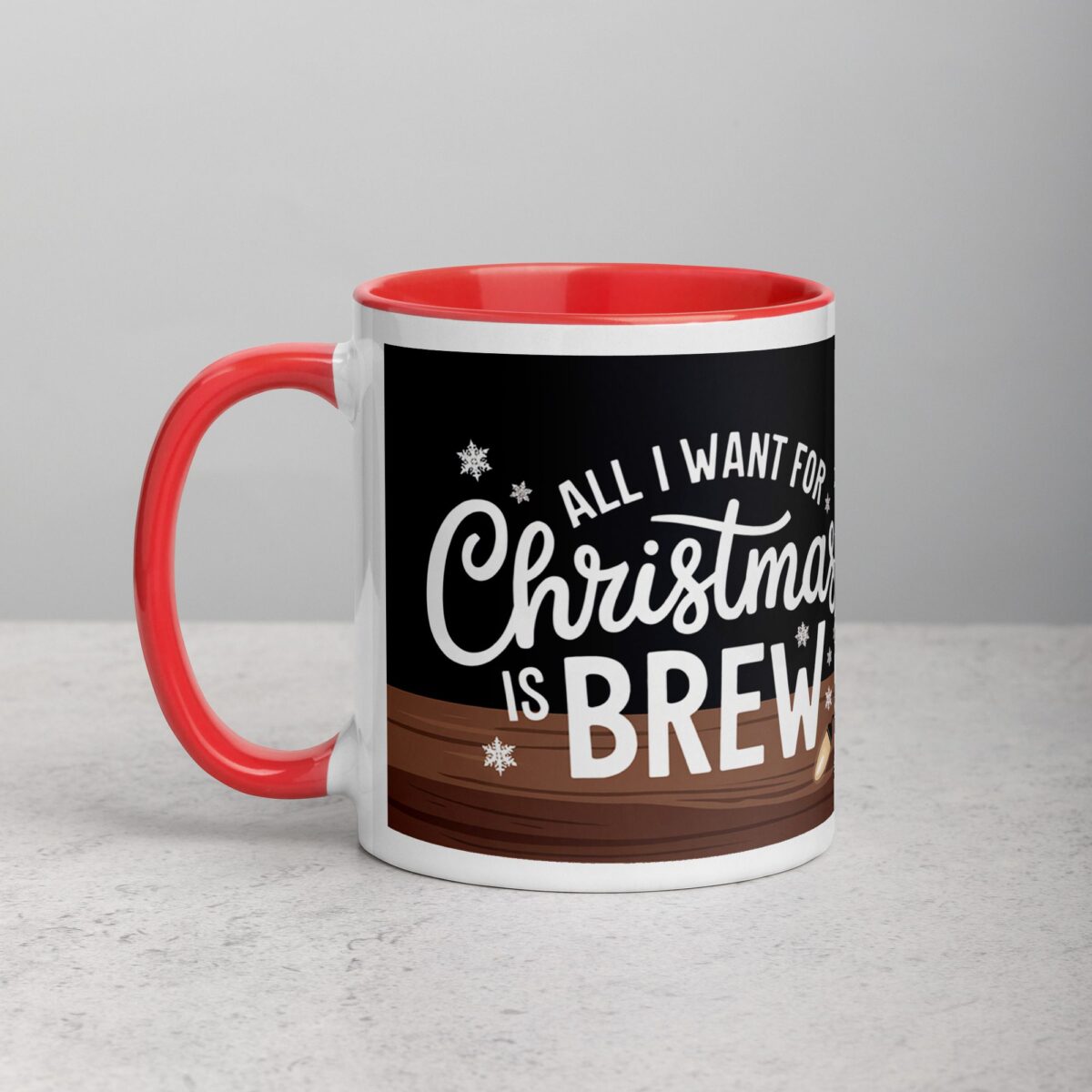 All I Want for Christmas is Brew Coffee Mug - Image 8