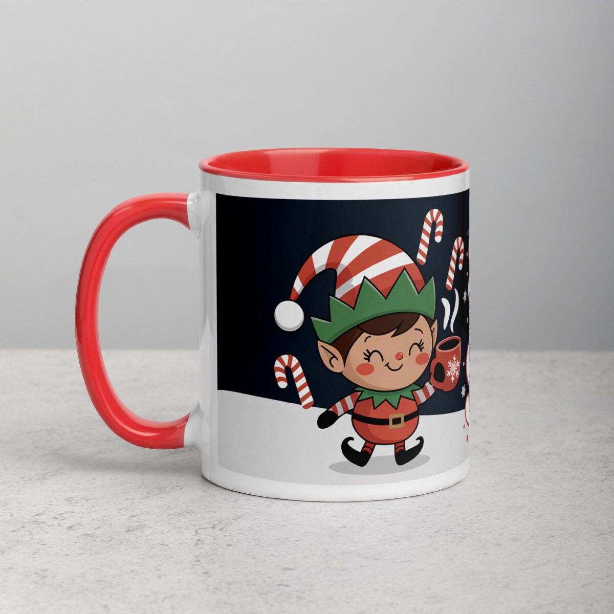 Santa’s Little Sipper Christmas Mug & Tea Cup - Image 8