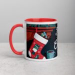 Fueled by Coffee and Christmas Spirit Mug - Image 8