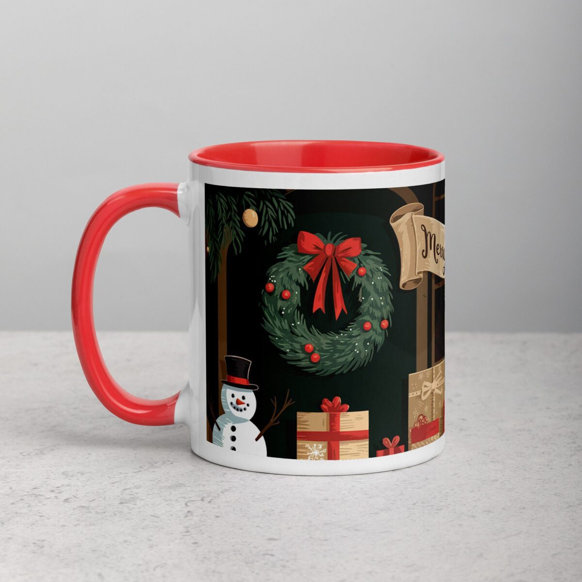 Merry Christmas Elegant Coffee Mug & Tea Cup - Image 8