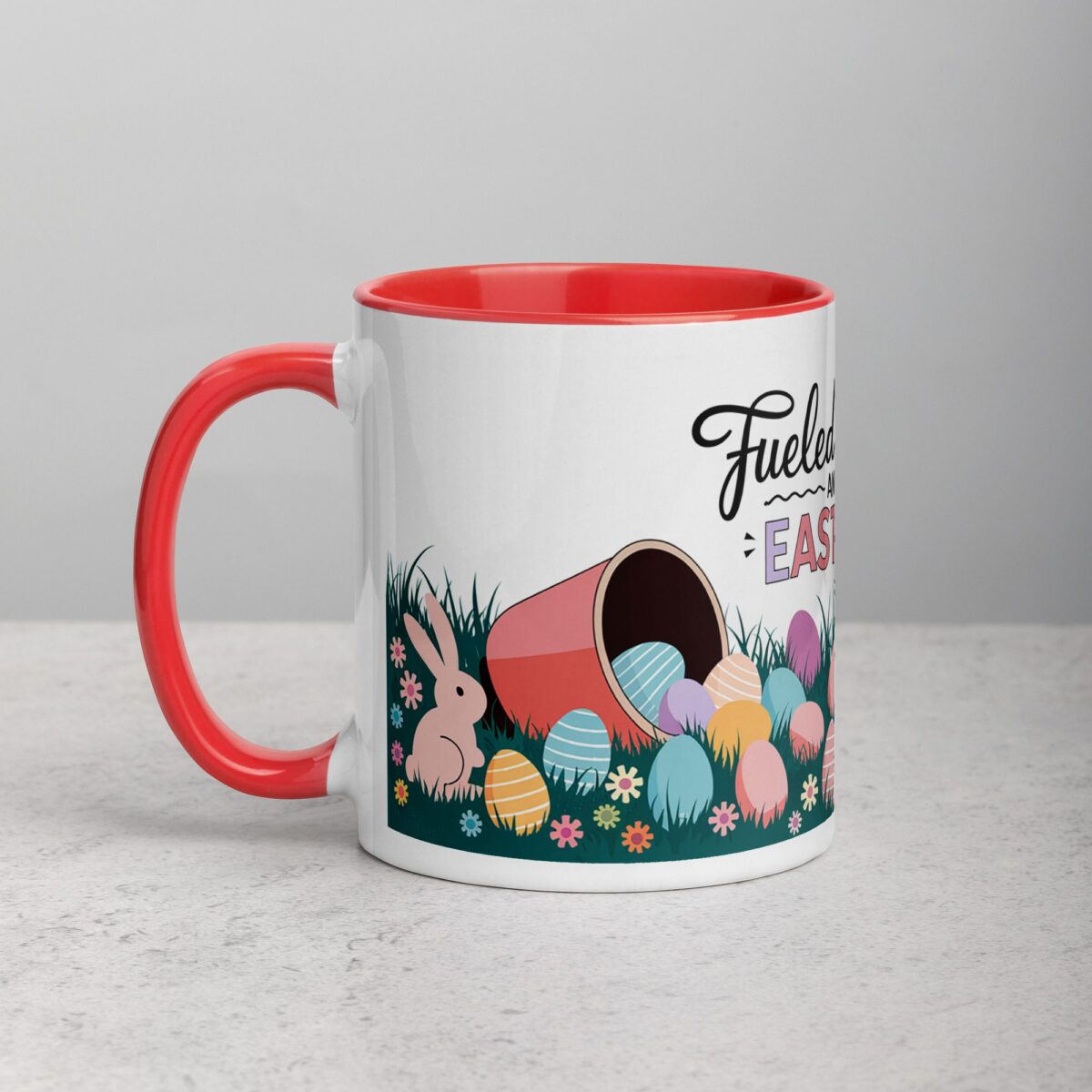 Fueled by Coffee and Easter Eggs Mug - Image 8