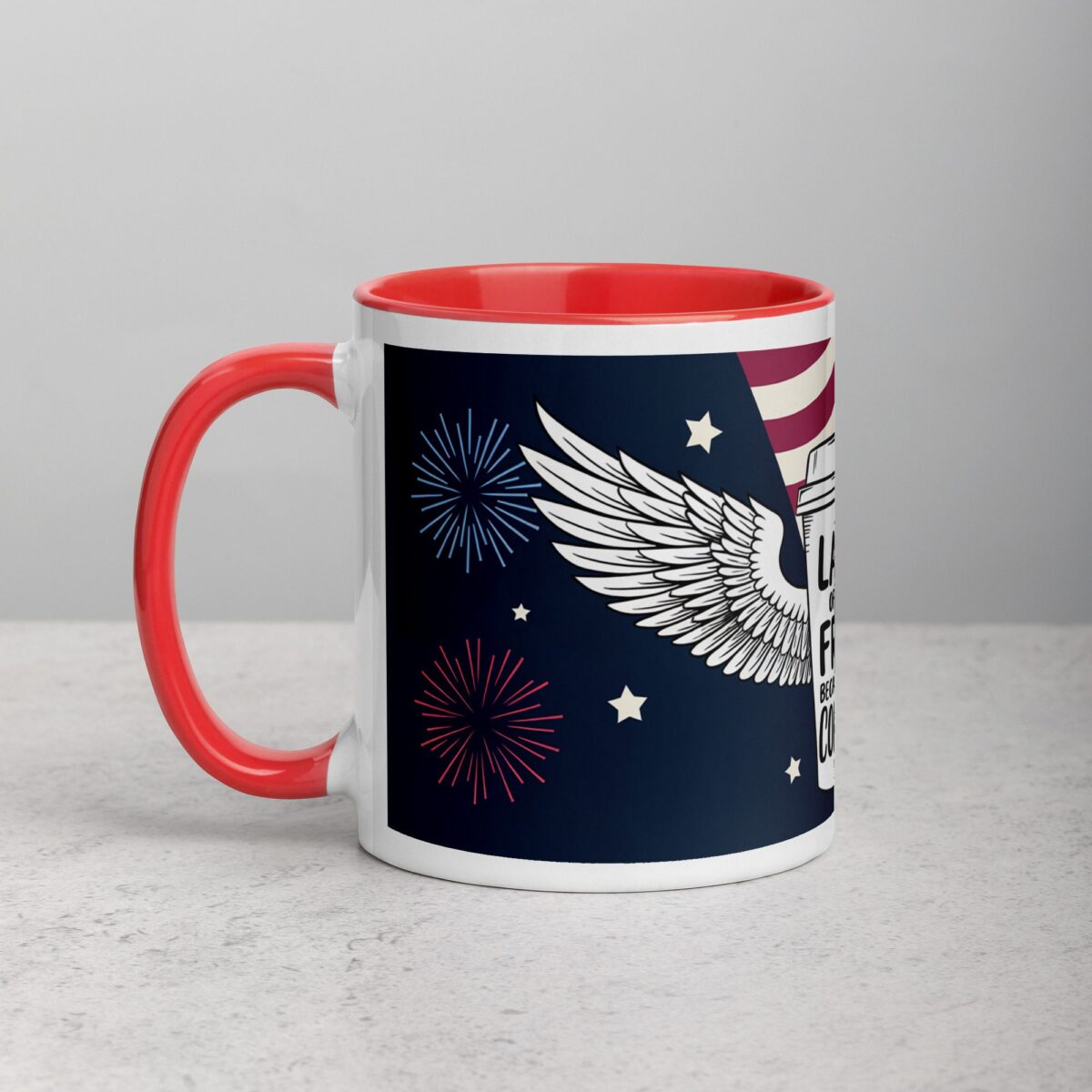 Land of the Free, Because of Coffee Mug - Image 8