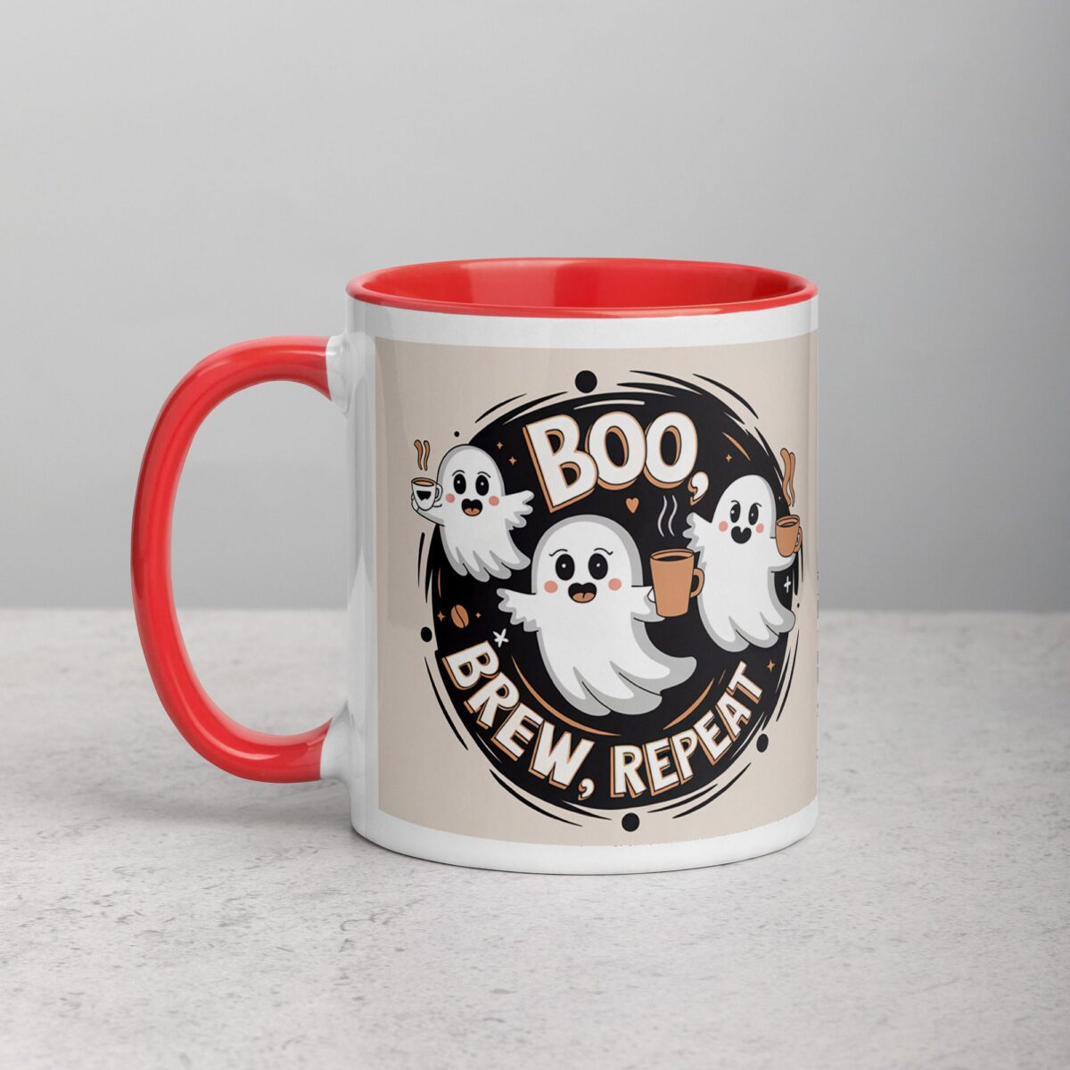 Boo, Brew, Repeat Halloween Coffee Mug - Image 8