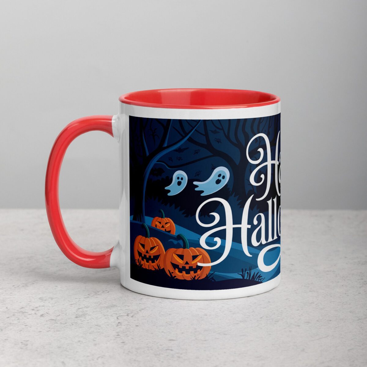 Happy Halloween Elegant Coffee Mug & Tea Cup - Image 8