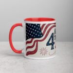 Happy 4th of July Elegant Coffee Mug - Image 8