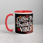 Coffee, Pie, & Thankful Vibes Mug - Image 8
