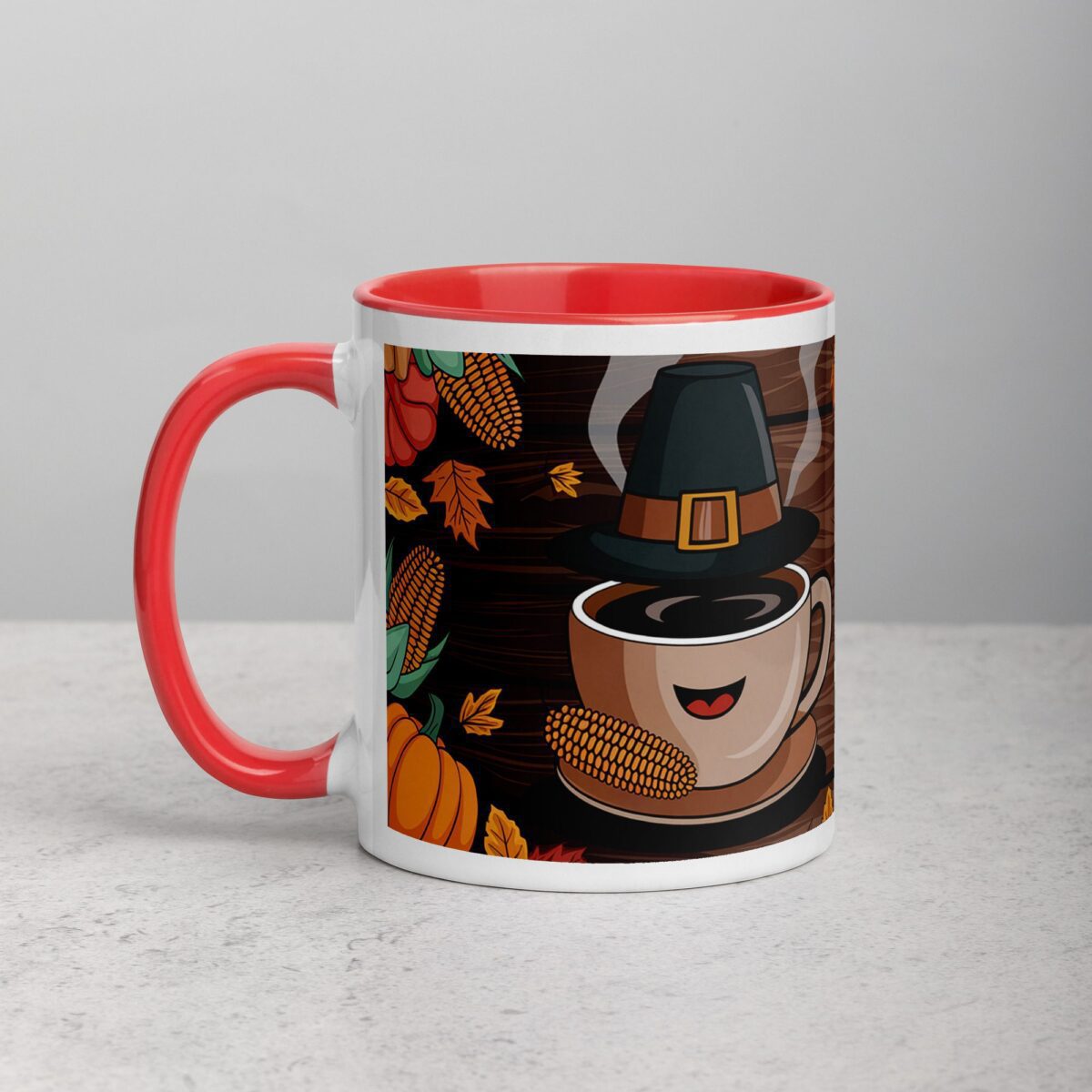 Let’s Give Thanks and Get Caffeinated Mug - Image 8