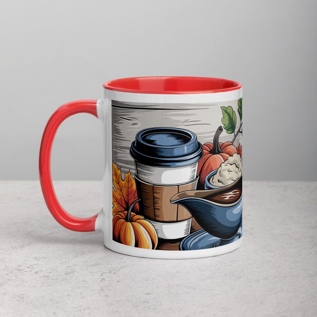 Gravy, Gratitude, and Good Coffee Thanksgiving Mug - Image 8