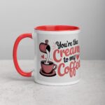 You’re the Cream to My Coffee Valentines Day Mug - Image 8